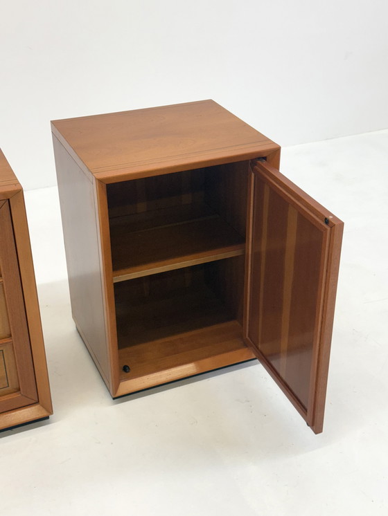 Image 1 of Brutalist Italian Set Cabinets Caccia Alla Volpe For Linea Arredo