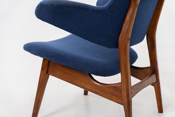 Image 1 of “Pinguin” armchair by Louis van Teeffelen for Wébé (The Netherlands, 1950s).