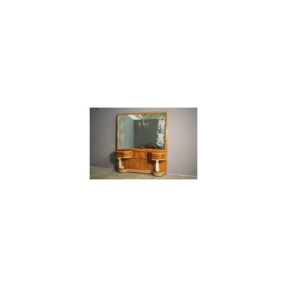 Image 1 of Vintage dressing table with mirror, 1950s