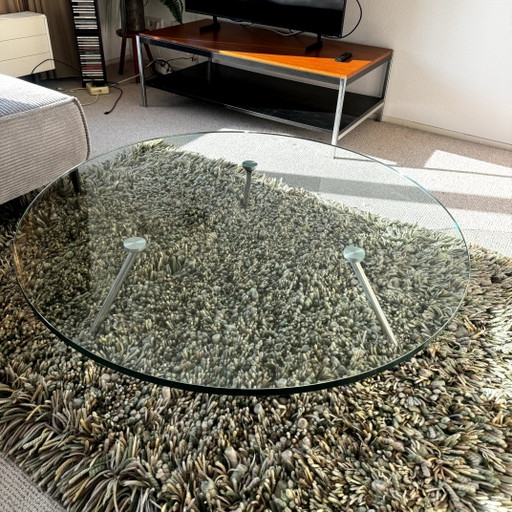 Mesa de centro redonda Beek Maupertuus (vidrio)
