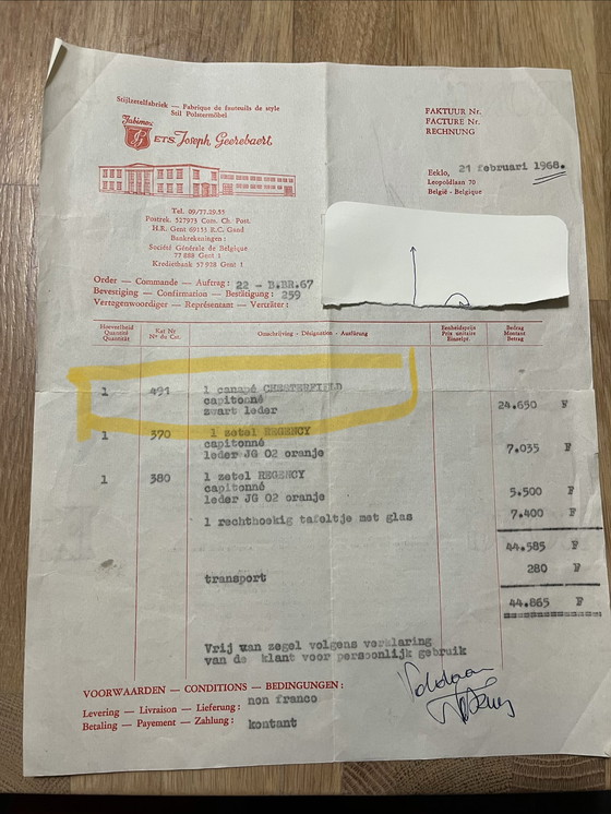 Image 1 of 3-seater sofa