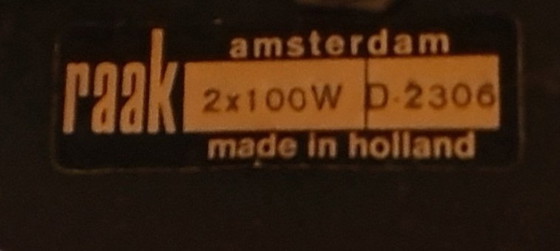 Image 1 of Vintage Raak vloerlamp model 250