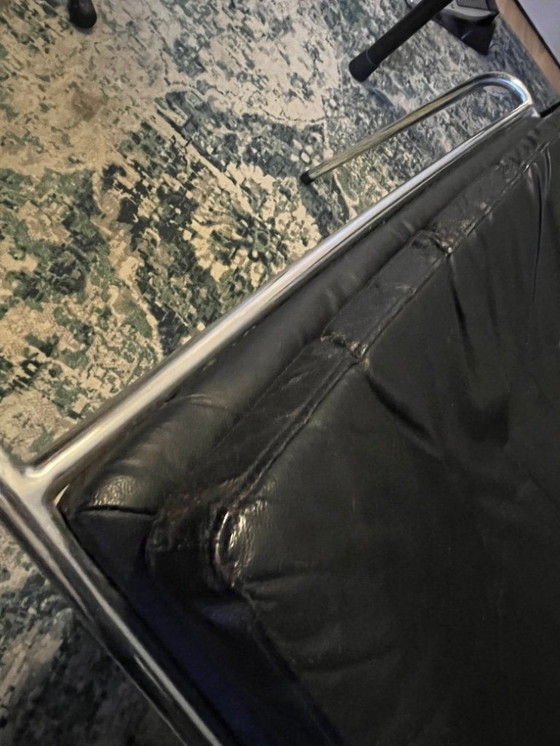 Image 1 of Piero Lissoni Frog Design Stoel - Leder & Staal