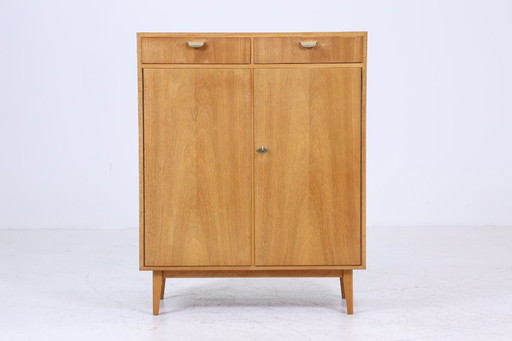 Vintage chest of drawers | Mid - Century cabinet wood storage 60s #08-17