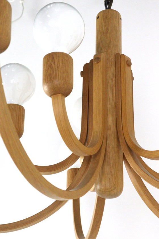 Domus Hanglamp Kroonluchter Vintage Eiken – Hanglampen, Wood (photo 16 of 20)