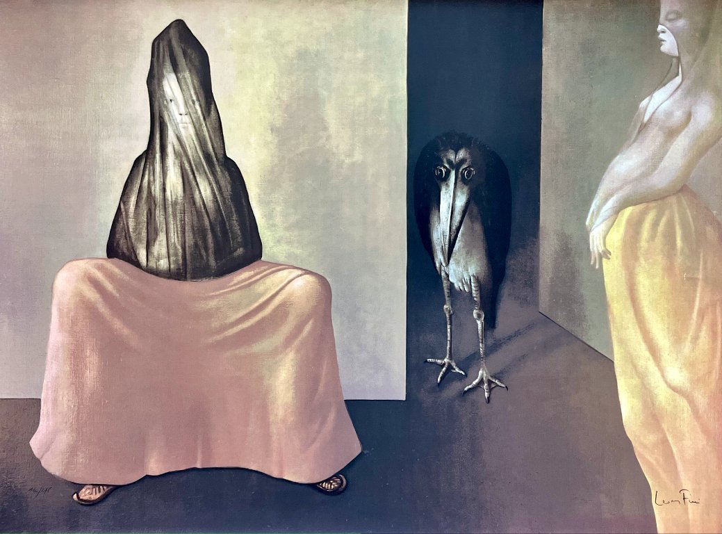 Leonor Fini, Two princesses and a bird, circa 1970 | €3,950 | Whoppah