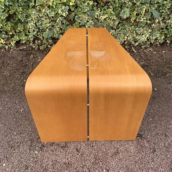 Image 1 of Skandinavischer trapezförmiger Beistelltisch