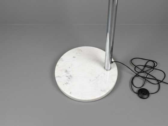 Kare Design Arc Lamp – Chrome with Marble Base – Space Age Design – Floor lights (photo 5 of 5)