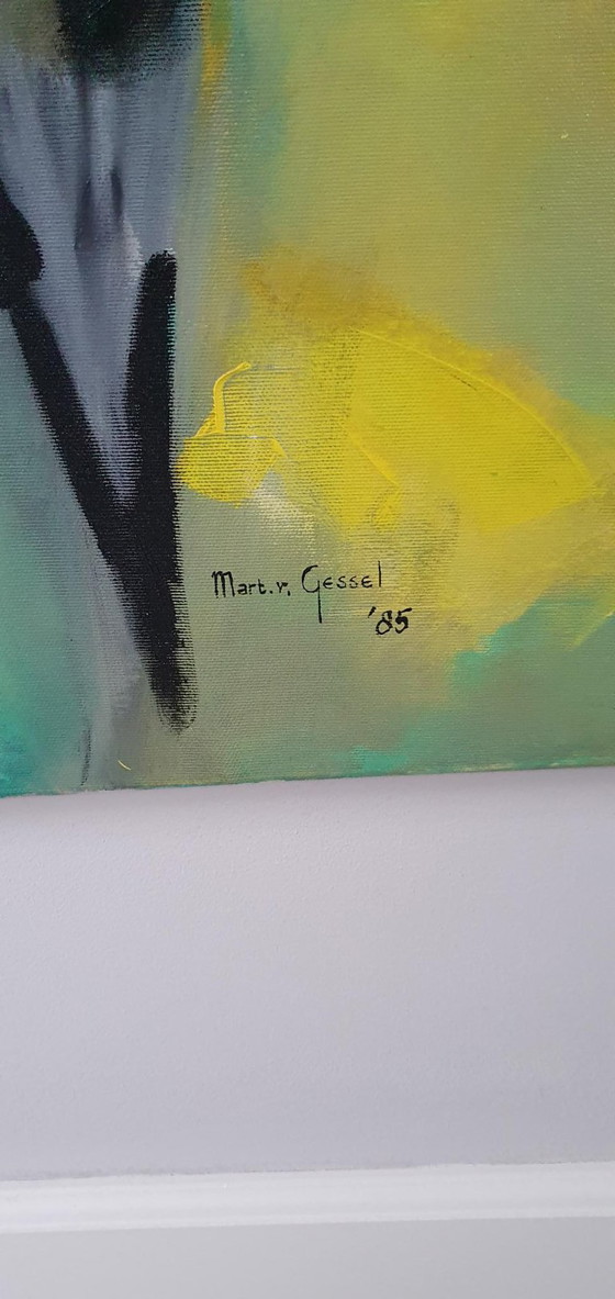 Image 1 of Peinture à l'huile « Danse »