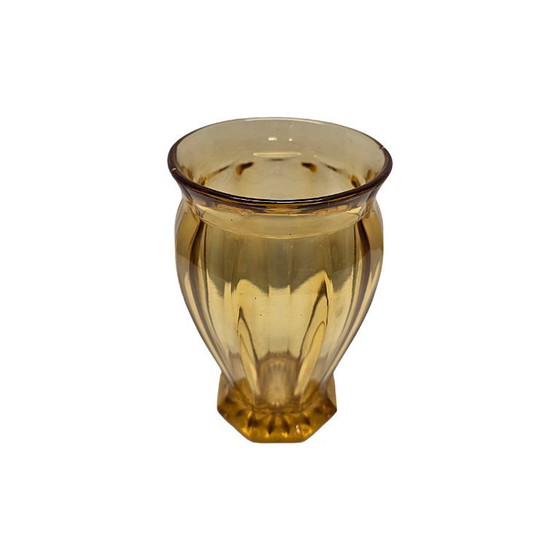 Image 1 of Vaso vintage giallo