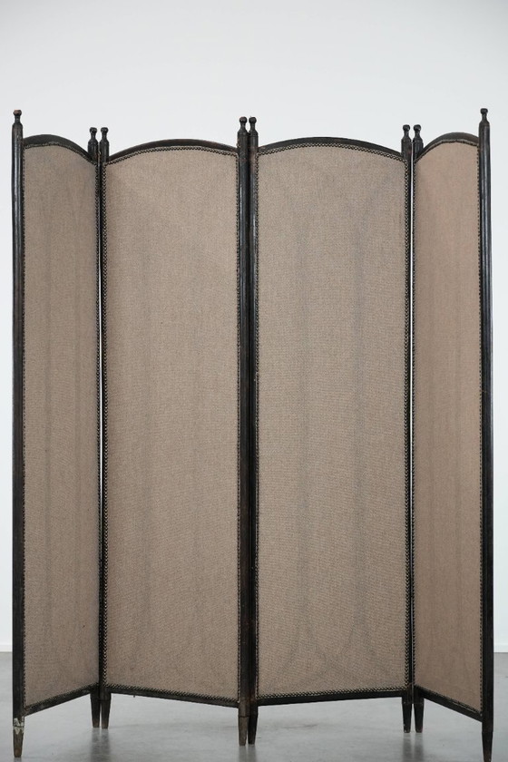 Image 1 of Antique restored bendwood Art Nouveau room divider from the late 19th century
