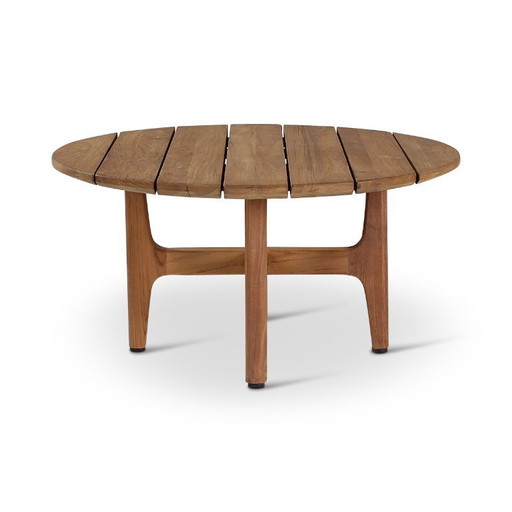 Natural teak coffee table d80