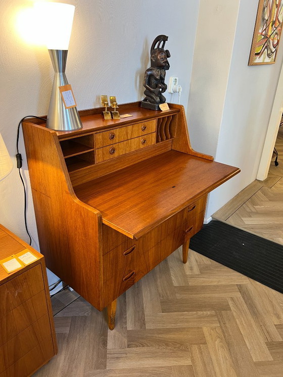 Secretaire vintage svedese, Egon Ostergaard per SMI anni '60 – S.M.I., Scrivanie, Wood (photo 4 of 10)