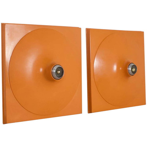 Lámpara de pared de la era espacial