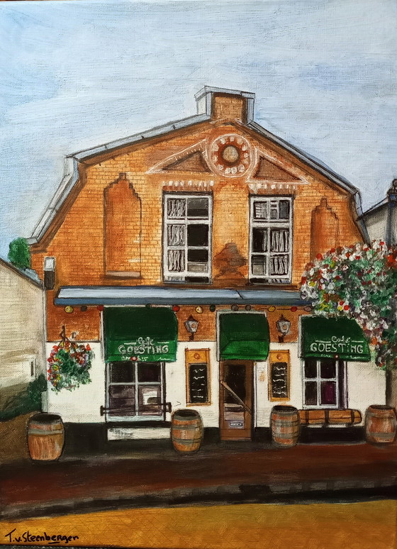 Image 1 of T. van Steenbergen "Café Goesting"