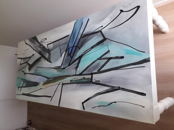 Tavolo con piano unico, Tiny de Bruin, Tavoli da pranzo, Legno, Bianco, Modern (foto 6 di 6)