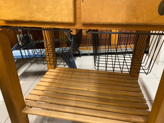 Image 1 of Edle Küchenmöbel/Servierwagen aus Holz