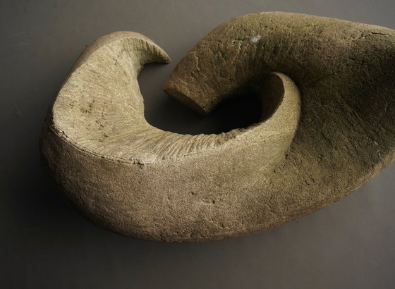 Large Cast Concrete Abstract Garden Sculpture. 1970s – Other (photo 6 of 14)