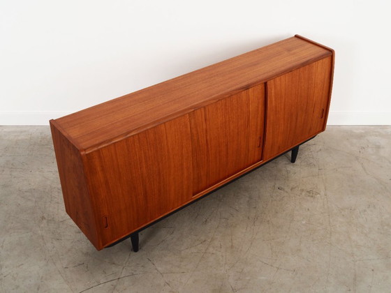 Image 1 of Credenza in teak, design danese, anni '70, manifattura: PMJ Viby J
