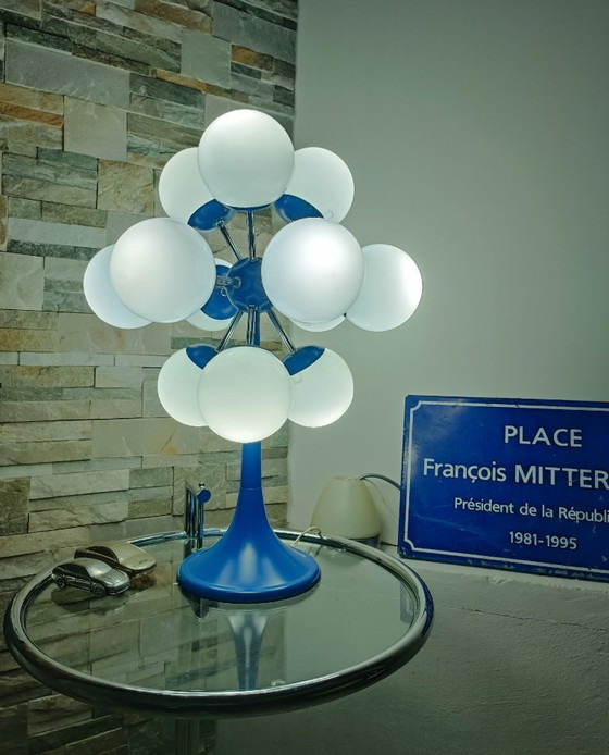 Image 1 of Lampada atomica Sputnik con 12 globi, anni '70