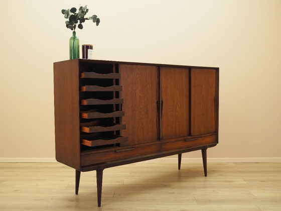 Image 1 of Highboard aus Palisanderholz, dänisches Design, 1970er Jahre, Hersteller: Omann Jun