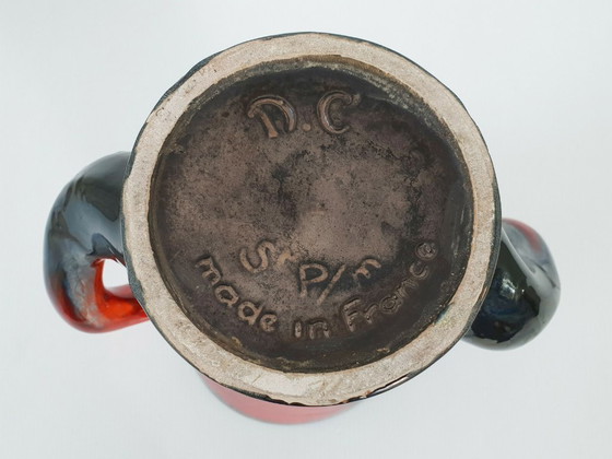 Image 1 of IMPORTANT VINTAGE VASE 1960 SAINT POL S MER CERAMIC 60S 1960S 1960s 60s