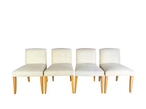 Lot de 4 chaises design Gaston y Daniela Niza Chaise rembourrée Rare