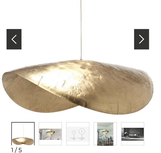 Image 1 of Lampada Gervasoni in ottone diametro 120