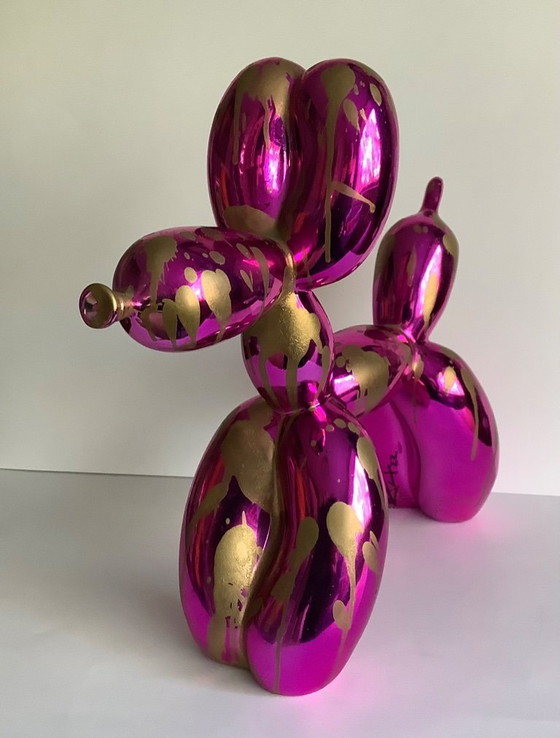 Image 1 of Ballonhund Perro de Globos (nach Jeff Koons) von Alberto Ricarde