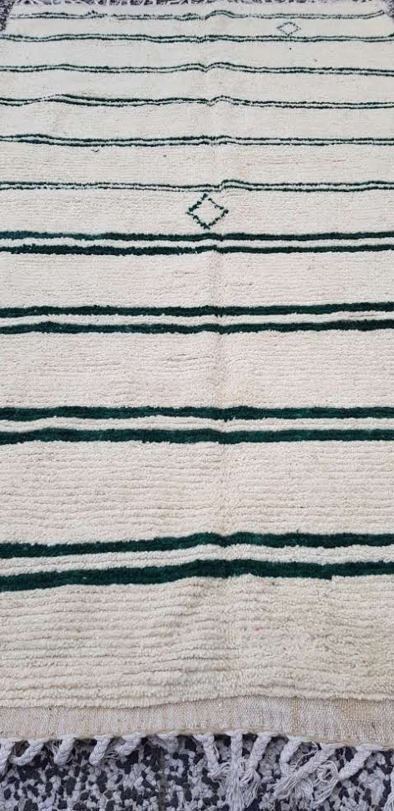 Image 1 of Hand-knotted Berber wool rug 276x156cm