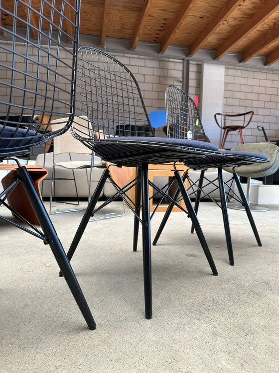 Image 1 of Vitra Eames Wire Chair DKW-5 (4x)