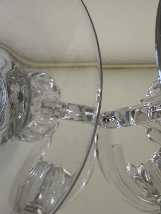 Image 1 of Art Deco crystal candle holder