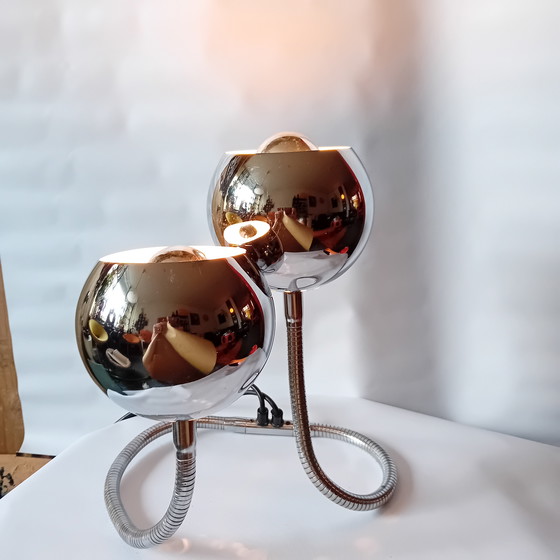 Image 1 of Lampe Goffredo reggiani serpent serpente. Design italien