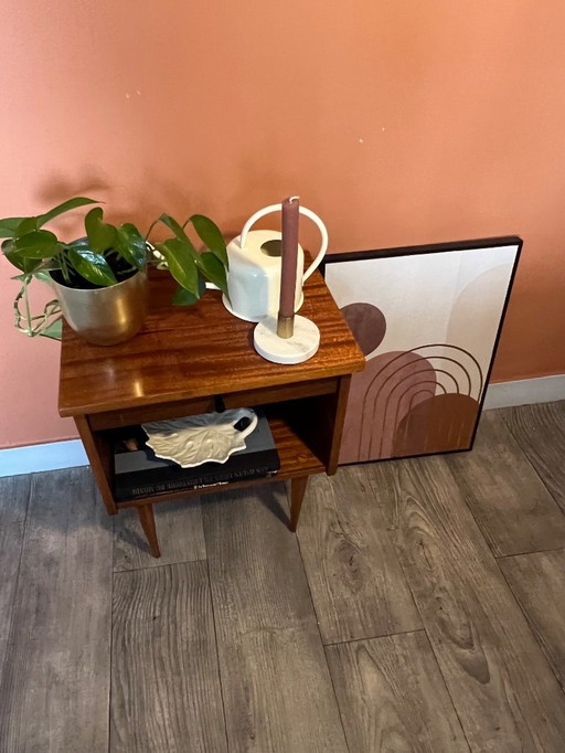 Vintage bedside table