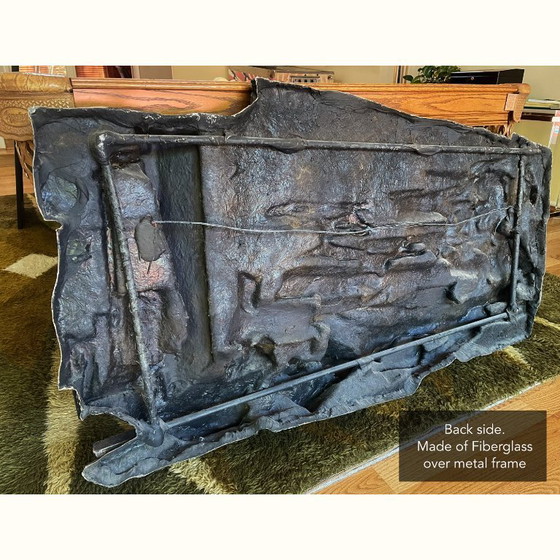 Image 1 of Vintage Finesse Originals Brutalistische Visser Nautische Kustmuursculptuur