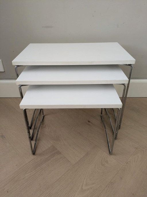 Vintage mimiset, nesting tables, Brabantia 