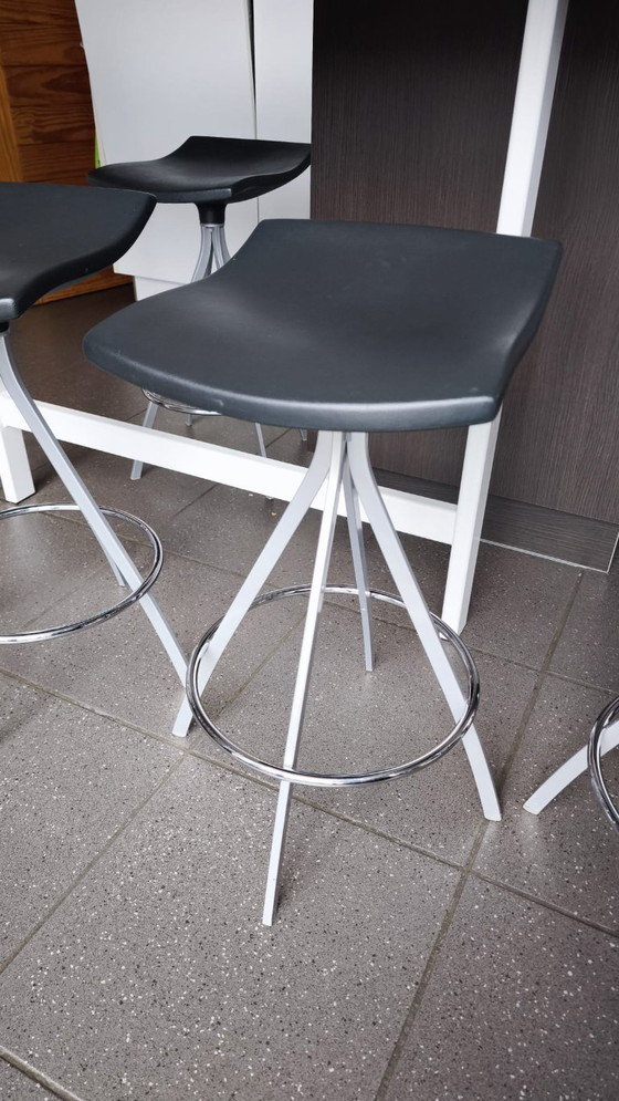 Image 1 of 3 Gimlet stools, Designed by Jorge Pensi For Mobles 114