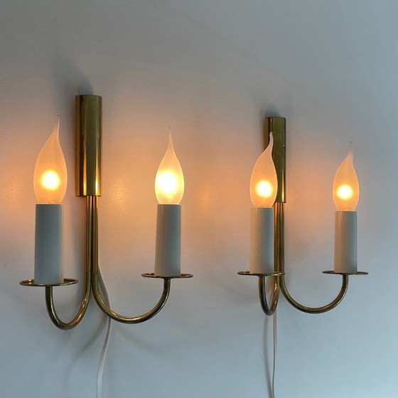 Image 1 of 2x Lampade doppie Lyskaer Danimarca Design metà secolo