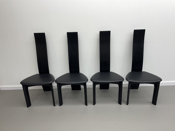 Image 1 of 4X Tranekaer Dänemark Esszimmerstühle