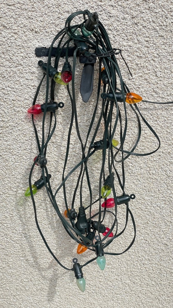 Image 1 of Ghirlanda vintage da esterno da 10 metri