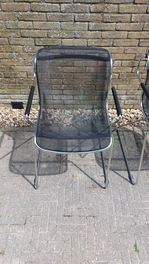 4x Charles Pollock Penelope Chair