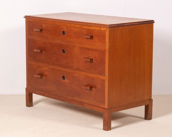 Image 1 of Commode Funkis en chêne, Suède, années 1930