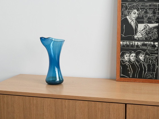 Image 1 of Cobalt glass jug, Danish design, 1950s, made in Denmark