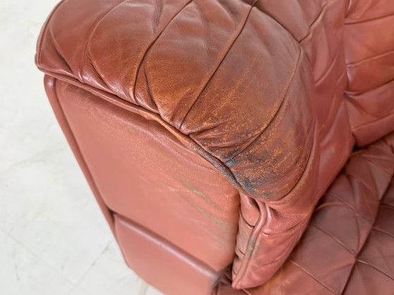 Image 1 of De Sede DS 11 Leather Sofa Couch Desede Armchair Design Modular Elements