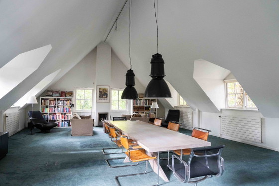 Image 1 of 6 vintage  Thonet vergaderstoelen