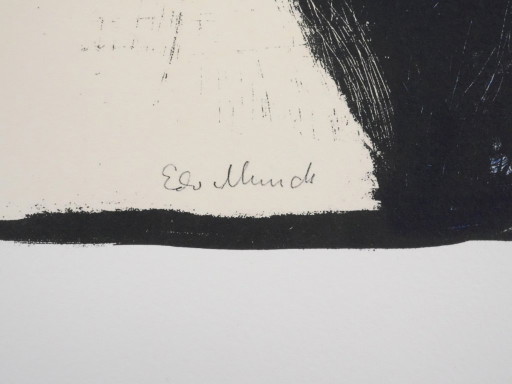 Edvard Munch : La Madone, Lithographie Signée – lithos zeefdrukken, Paper (photo 2 of 10)