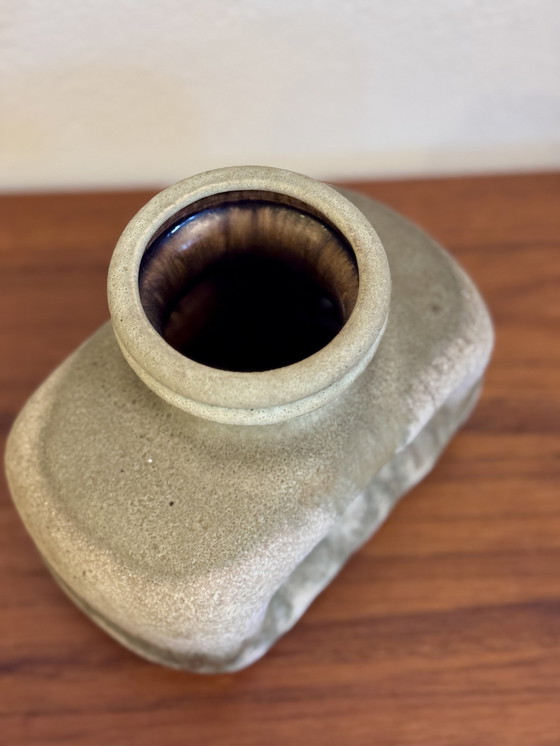 Image 1 of West Germany Fat Lava block vase Steuler 443/15