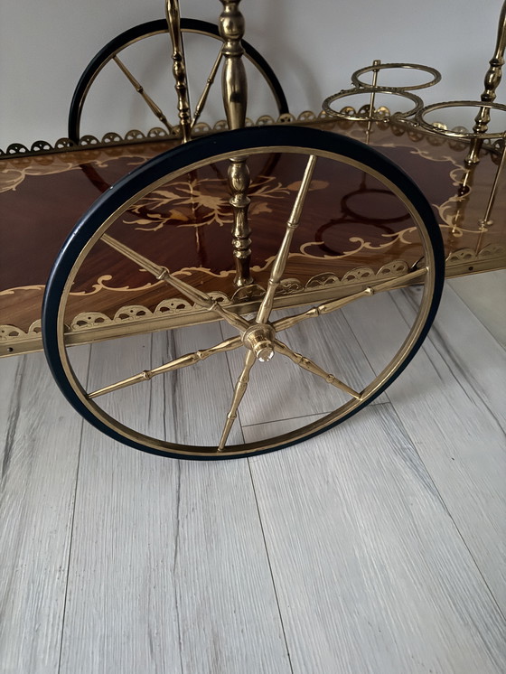 Image 1 of Italian serving trolley – Modello Depositato