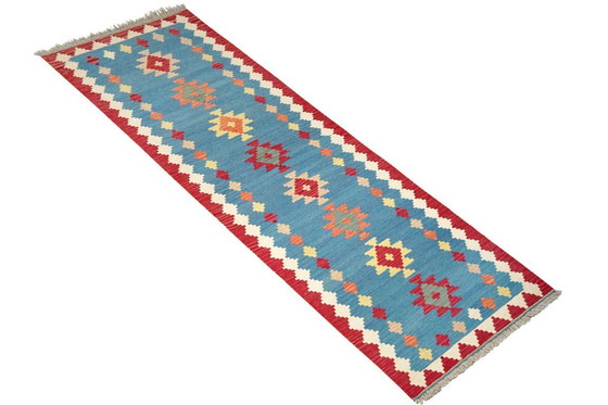 Image 1 of Handgewebter Kelim Gashgai 298 x 85 cm