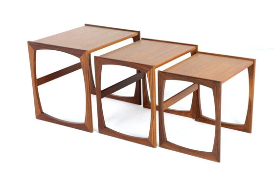 Image 1 of Ensemble de tables gigognes G-Plan vintage 'Cottonfield'